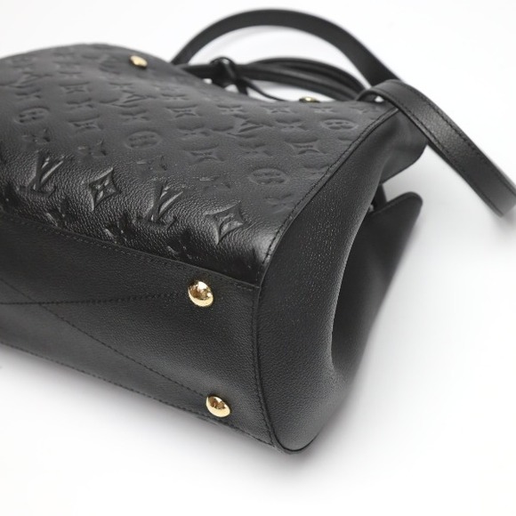 Louis Vuitton Montaigne MM Monogram Implant Shoulder Bag - Picture 9 of 13